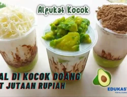 Bisnis UMKM dengan Penjualan Pokat Kocok yang Sedang Viral