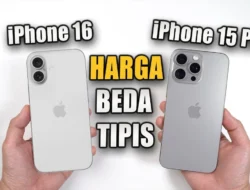 Spesifikasi Terbaru iPhone, Perbedaan iPhone 16 dan iPhone 15