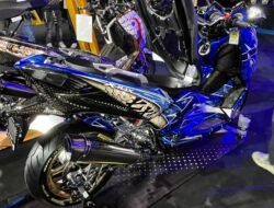 Yamaha XMAX Hedon dengan Emblem Emas 18 Karat