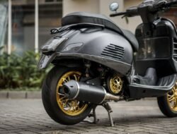 Modifikasi Vespa Matik Lebih Baik Repaint atau Wrapping