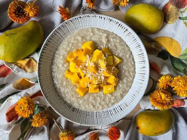 Resep Rice Pudding Mangga